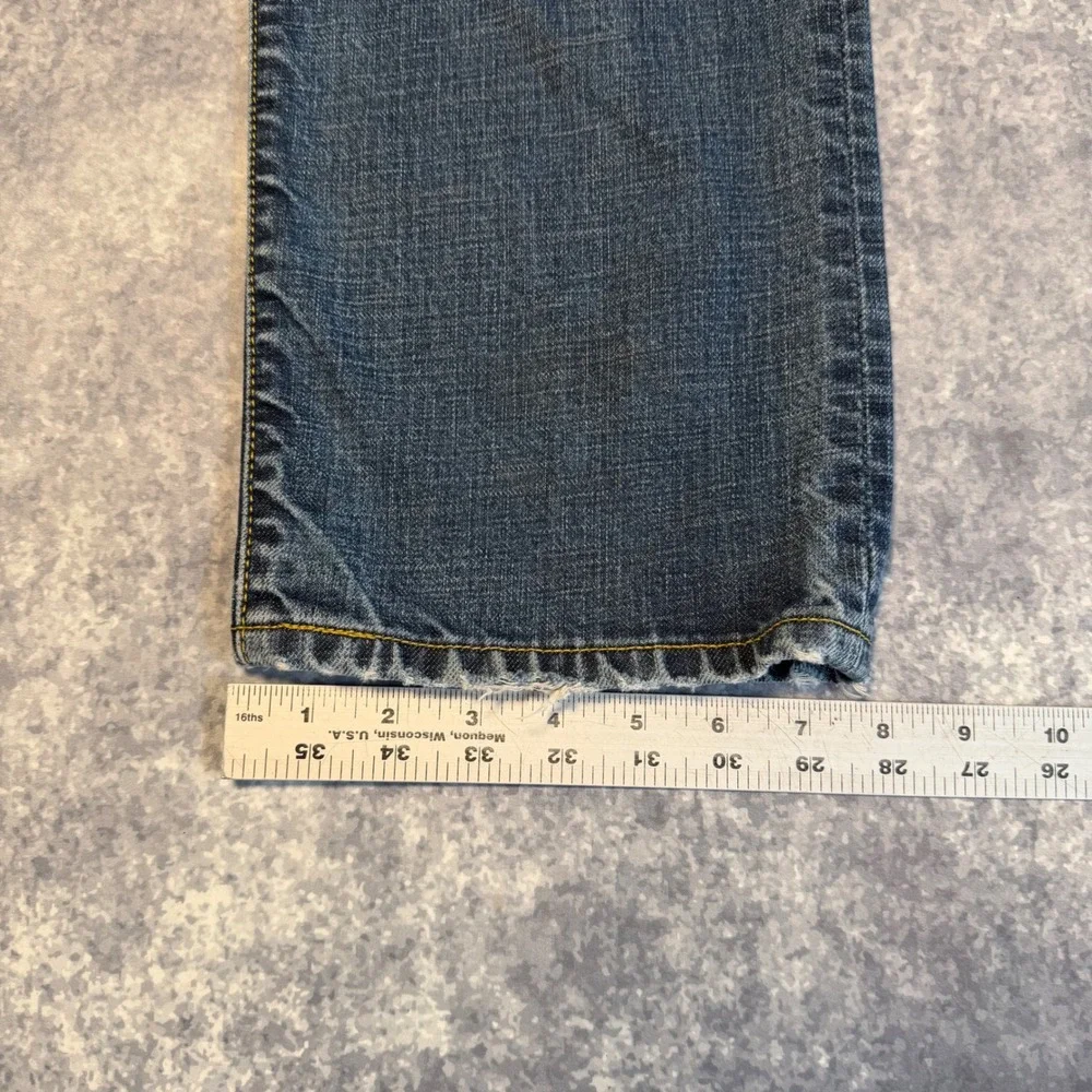 Vintage Levis 501 Limited Edition Mens 32x32 Blue Straight Leg Button Fly Jeans